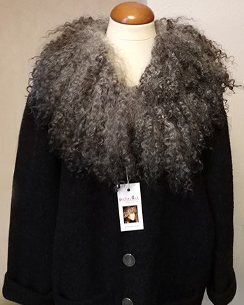 Kragen Gotland Pelzschaf